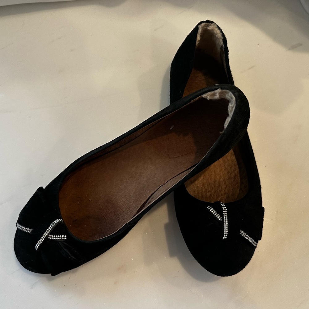 Ugg Black Suede Shoes